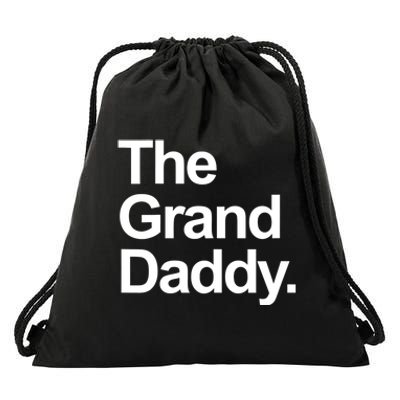 Mens The Granddaddy Cute Cool Funny Family Matching Shirt Drawstring Bag