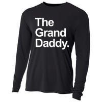 Mens The Granddaddy Cute Cool Funny Family Matching Shirt Cooling Performance Long Sleeve Crew