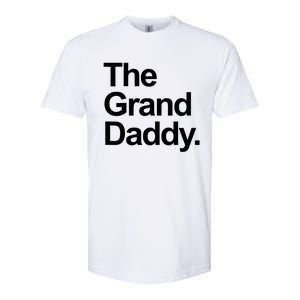 Mens The Granddaddy Cute Cool Funny Family Matching Shirt Softstyle CVC T-Shirt