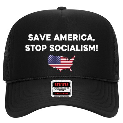 Marjorie Taylor Greene Wearing Save America Stop Socialism Trucker Hat