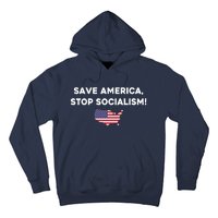 Marjorie Taylor Greene Wearing Save America Stop Socialism Hoodie