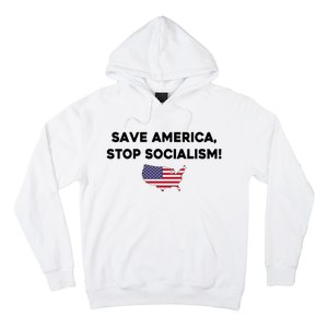 Marjorie Taylor Greene Wearing Save America Stop Socialism Hoodie