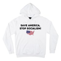 Marjorie Taylor Greene Wearing Save America Stop Socialism Hoodie