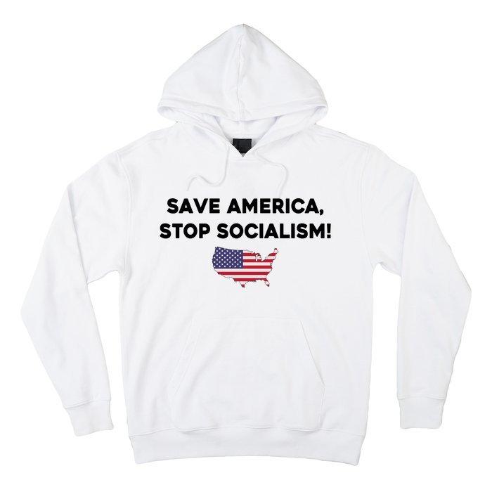 Marjorie Taylor Greene Wearing Save America Stop Socialism Hoodie