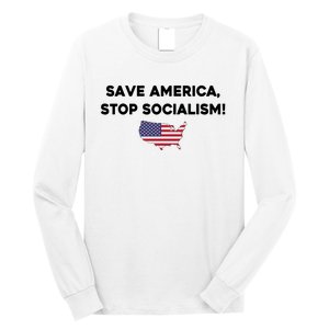 Marjorie Taylor Greene Wearing Save America Stop Socialism Long Sleeve Shirt