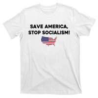 Marjorie Taylor Greene Wearing Save America Stop Socialism T-Shirt