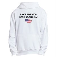 Marjorie Taylor Greene Wearing Save America Stop Socialism Urban Pullover Hoodie