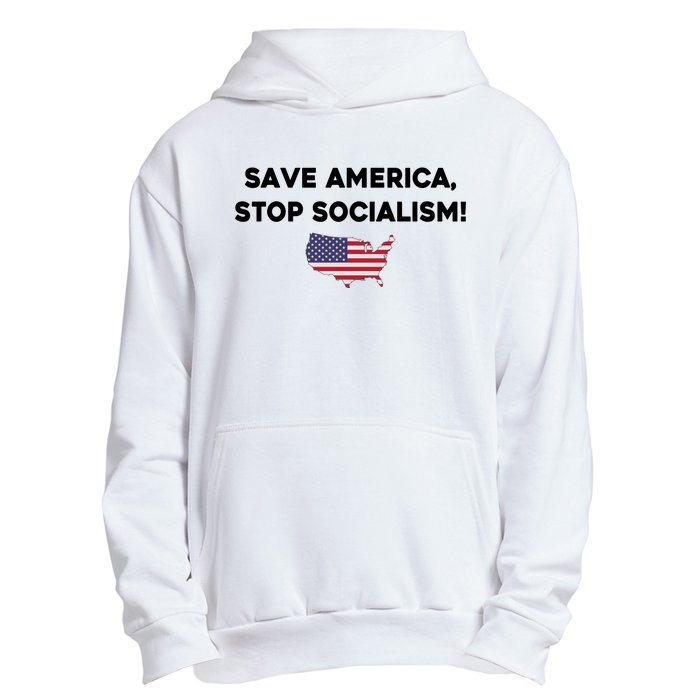 Marjorie Taylor Greene Wearing Save America Stop Socialism Urban Pullover Hoodie