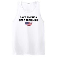 Marjorie Taylor Greene Wearing Save America Stop Socialism PosiCharge Competitor Tank