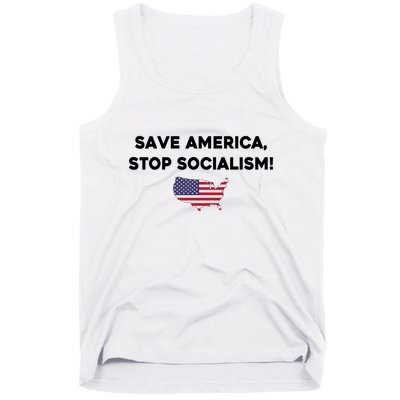 Marjorie Taylor Greene Wearing Save America Stop Socialism Tank Top