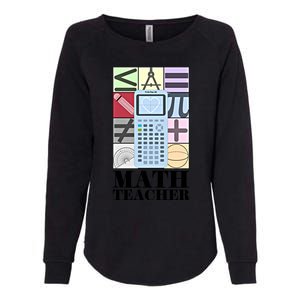 Math Teacher Gift Womens California Wash Sweatshirt