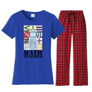 Math Teacher Gift Women's Flannel Pajama Set