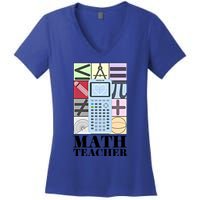 Math Teacher Gift Women's V-Neck T-Shirt