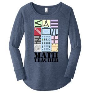 Math Teacher Gift Women's Perfect Tri Tunic Long Sleeve Shirt