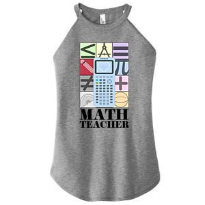 Math Teacher Gift Women's Perfect Tri Rocker Tank