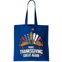 Make Thanksgiving Great Again Trump Turkey Funny Gift Tote Bag