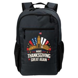 Make Thanksgiving Great Again Trump Turkey Funny Gift Daily Commute Backpack