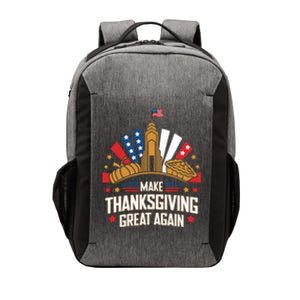 Make Thanksgiving Great Again Trump Turkey Funny Gift Vector Backpack