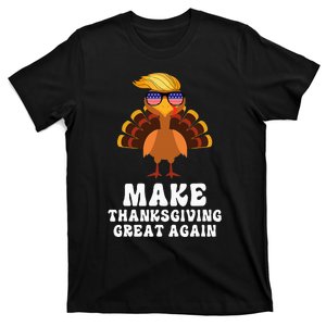 Make Thanksgiving Great Again Trump Holiday Turkey 2024 T-Shirt