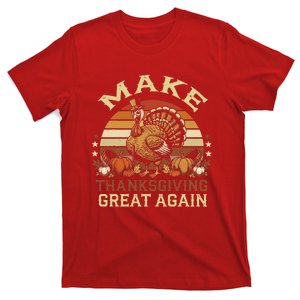 Make Thanksgiving Great Again Dabbing Turkey Trump American T-Shirt