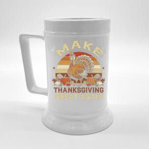 Make Thanksgiving Great Again Dabbing Turkey Trump American Beer Stein