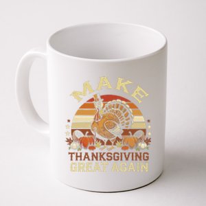 Make Thanksgiving Great Again Dabbing Turkey Trump American Coffee Mug