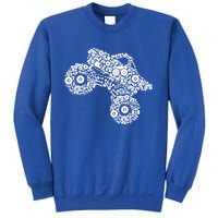 Monster Truck Girls Women Gift Sweatshirt