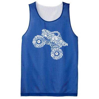 Monster Truck Girls Women Gift Mesh Reversible Basketball Jersey Tank