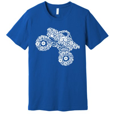 Monster Truck Girls Women Gift Premium T-Shirt