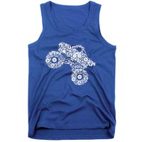 Monster Truck Girls Women Gift Tank Top