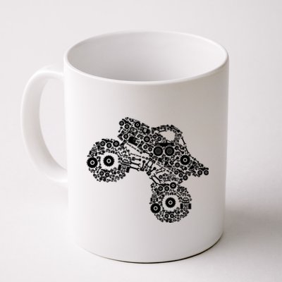 Monster Truck Girls Women Gift Coffee Mug