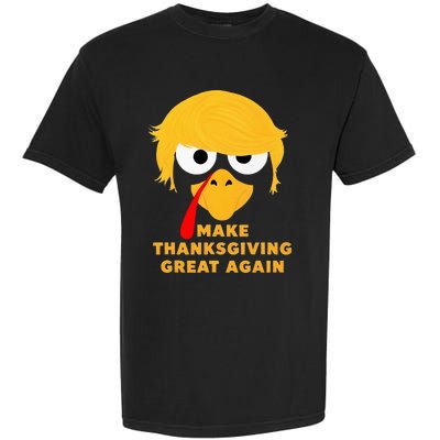 Make Thanksgivings Great Again Trump Turkey 2024 Garment-Dyed Heavyweight T-Shirt