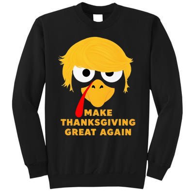 Make Thanksgivings Great Again Trump Turkey 2024 Sweatshirt