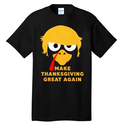 Make Thanksgivings Great Again Trump Turkey 2024 Tall T-Shirt