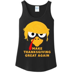 Make Thanksgivings Great Again Trump Turkey 2024 Ladies Essential Tank