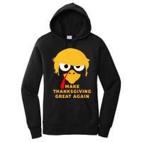 Make Thanksgivings Great Again Trump Turkey 2024 Women's Pullover Hoodie