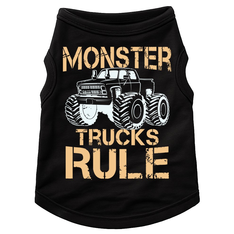 Monster Truck Gift Doggie Tank