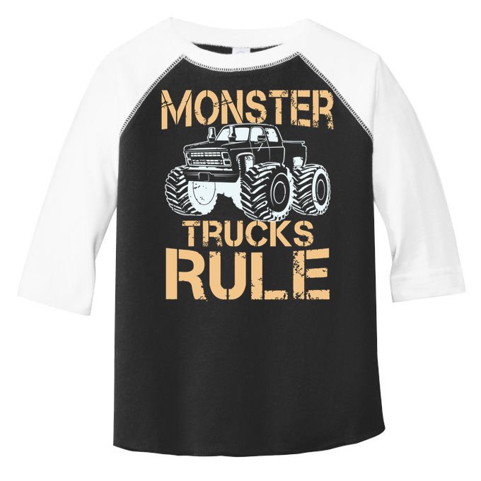 Monster Truck Gift Toddler Fine Jersey T-Shirt