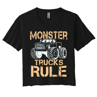 Monster Truck Gift Crop Top
