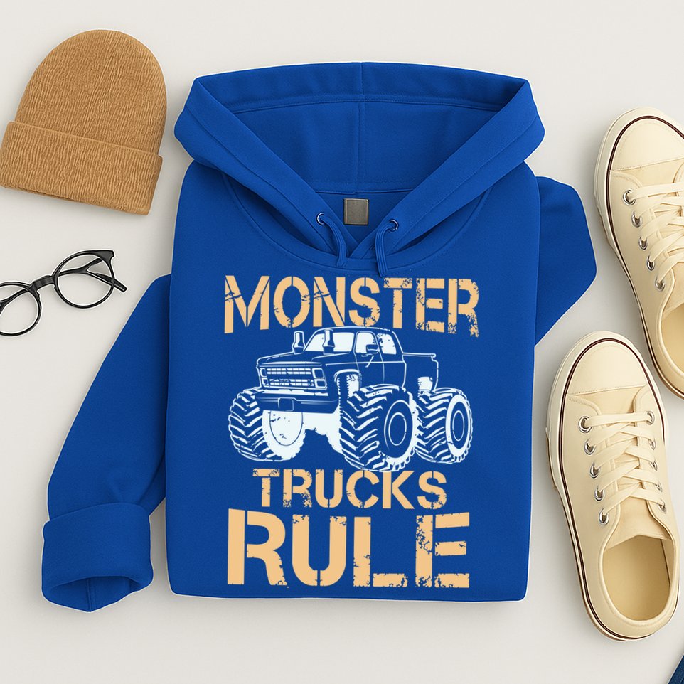 Monster Truck Gift Hoodie