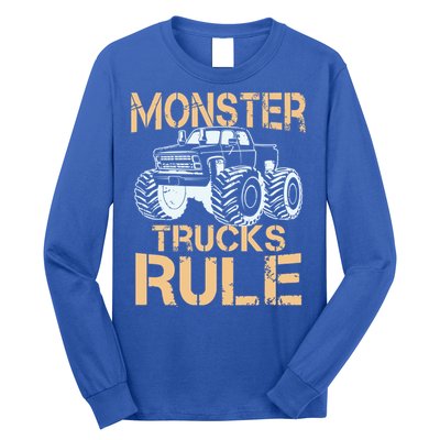 Monster Truck Gift Long Sleeve Shirt