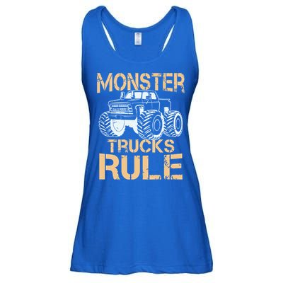 Monster Truck Gift Ladies Essential Flowy Tank