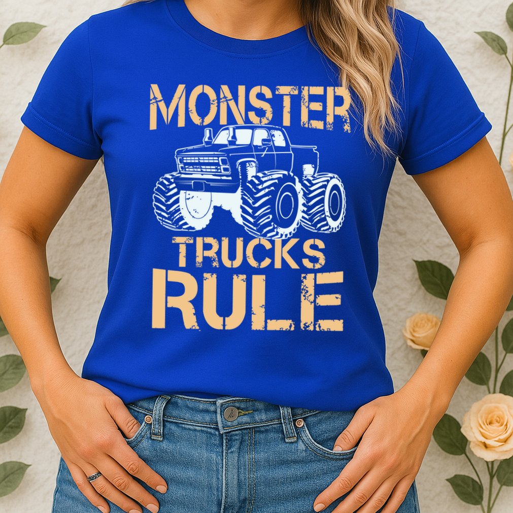 Monster Truck Gift Womens T-Shirt