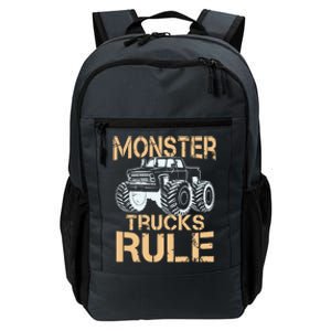 Monster Truck Gift Daily Commute Backpack