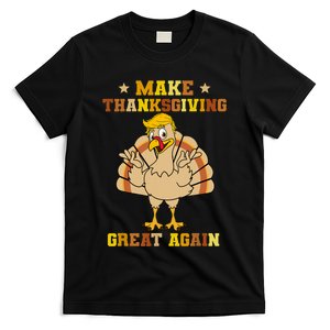 Make Thanksgivings Great Again Trump Turkey 2024 T-Shirt