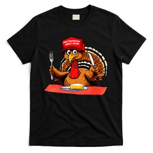 Make Thanksgiving Great Again Trump Turkey Trump 2024 T-Shirt