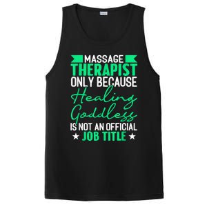 Massage Therapist Gag For Muscle Whisperer Therapy Masseuse PosiCharge Competitor Tank