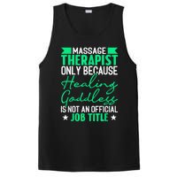 Massage Therapist Gag For Muscle Whisperer Therapy Masseuse PosiCharge Competitor Tank