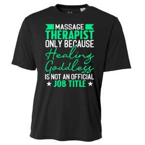 Massage Therapist Gag For Muscle Whisperer Therapy Masseuse Cooling Performance Crew T-Shirt