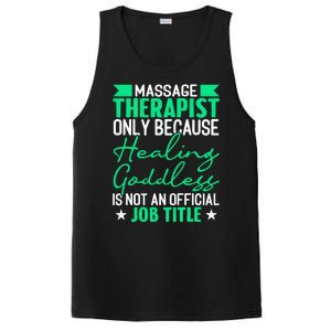 Massage Therapist Gag For Muscle Whisperer Therapy Masseuse PosiCharge Competitor Tank